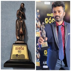 ஊழி திரைப்படத்திற்காகசிறந்த வசன கர்த்தாவுக்கானவிருது பெற்ற தீபச்செல்வன் பிரதீபன்